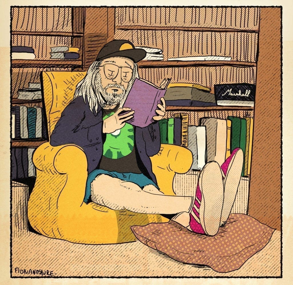 Jay Mascis (Dinosaur Jr.) for "Marshall Headphones"