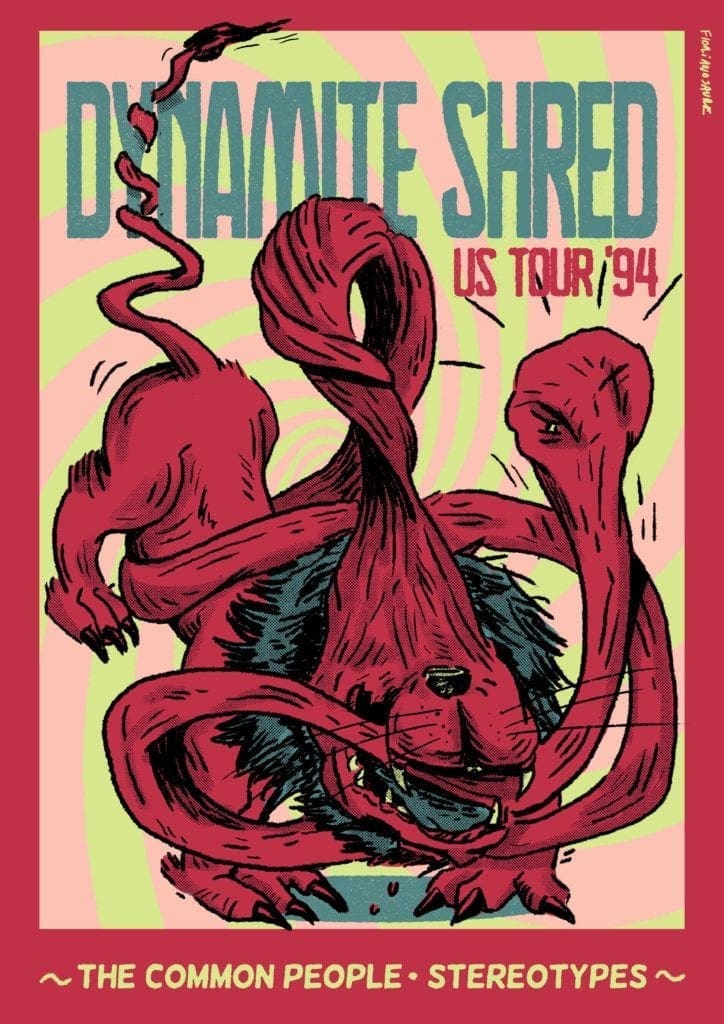 Dynamite shred US tour 94 big