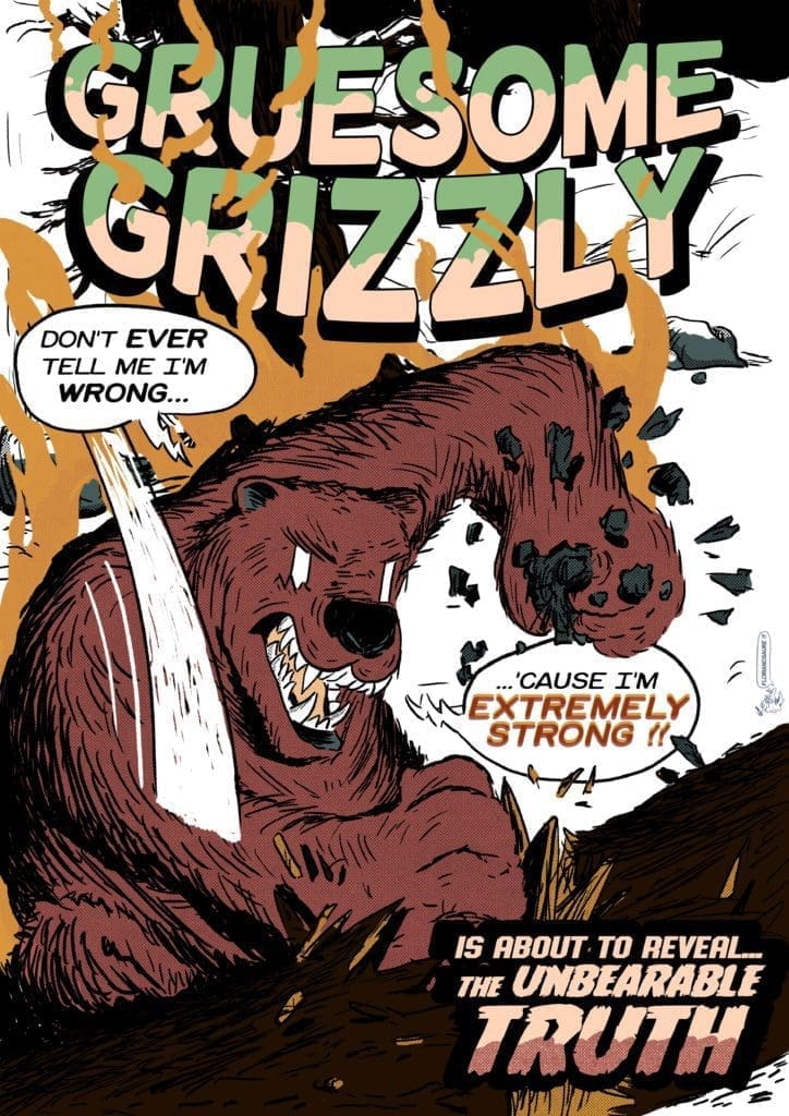 gruesome grizzly cover